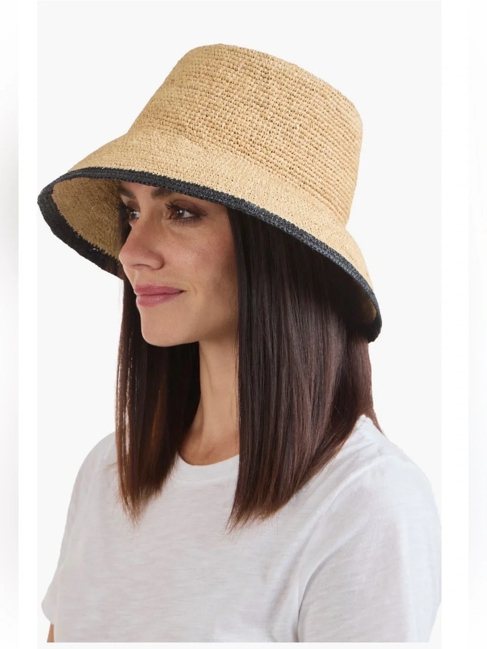 Vince straw bucket hat